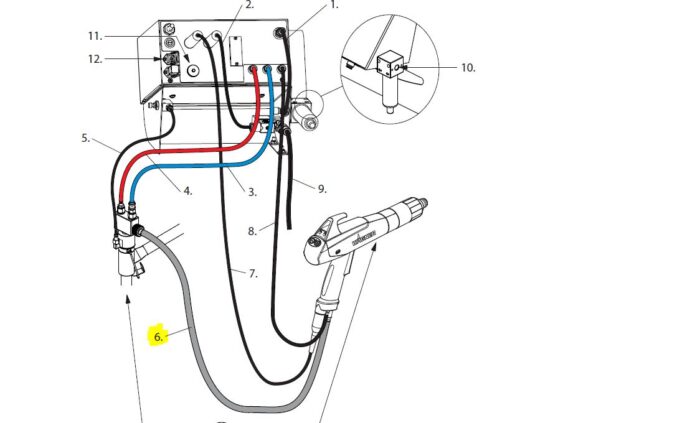 Wagner Powder Feed Hose - Image 2