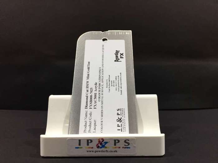 Diamond Cut Tint Solvent-Based Swatch Panel - Image 2