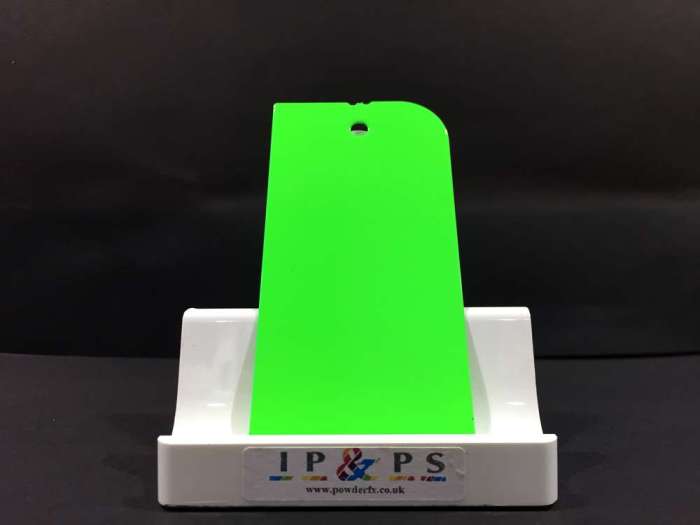 Fluorescent Powder Swatch Panel